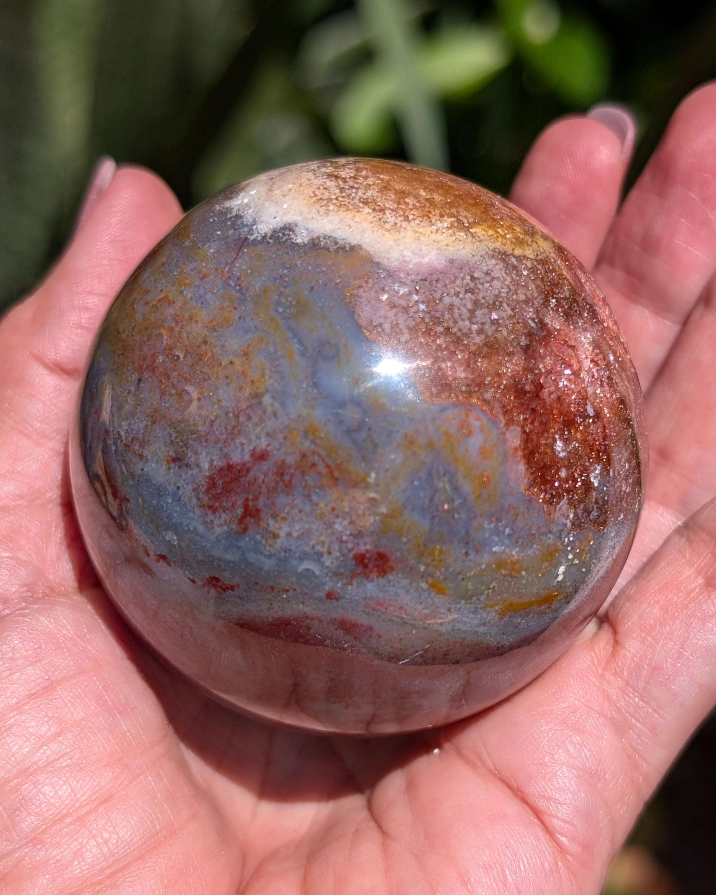 Ocean Jasper Sphere K