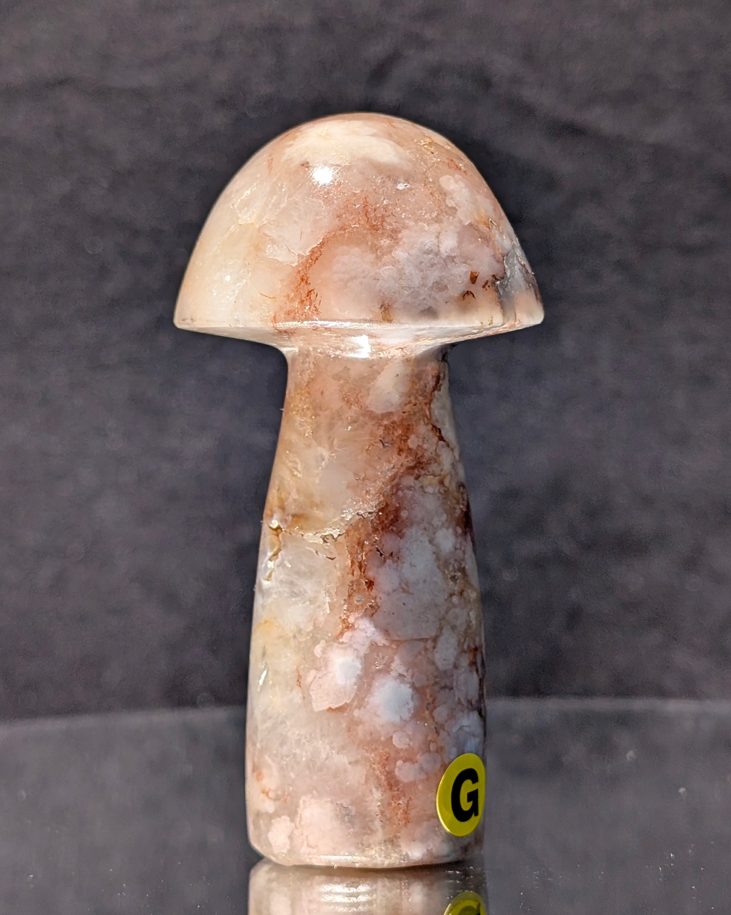 Flower Agate Mushroom G