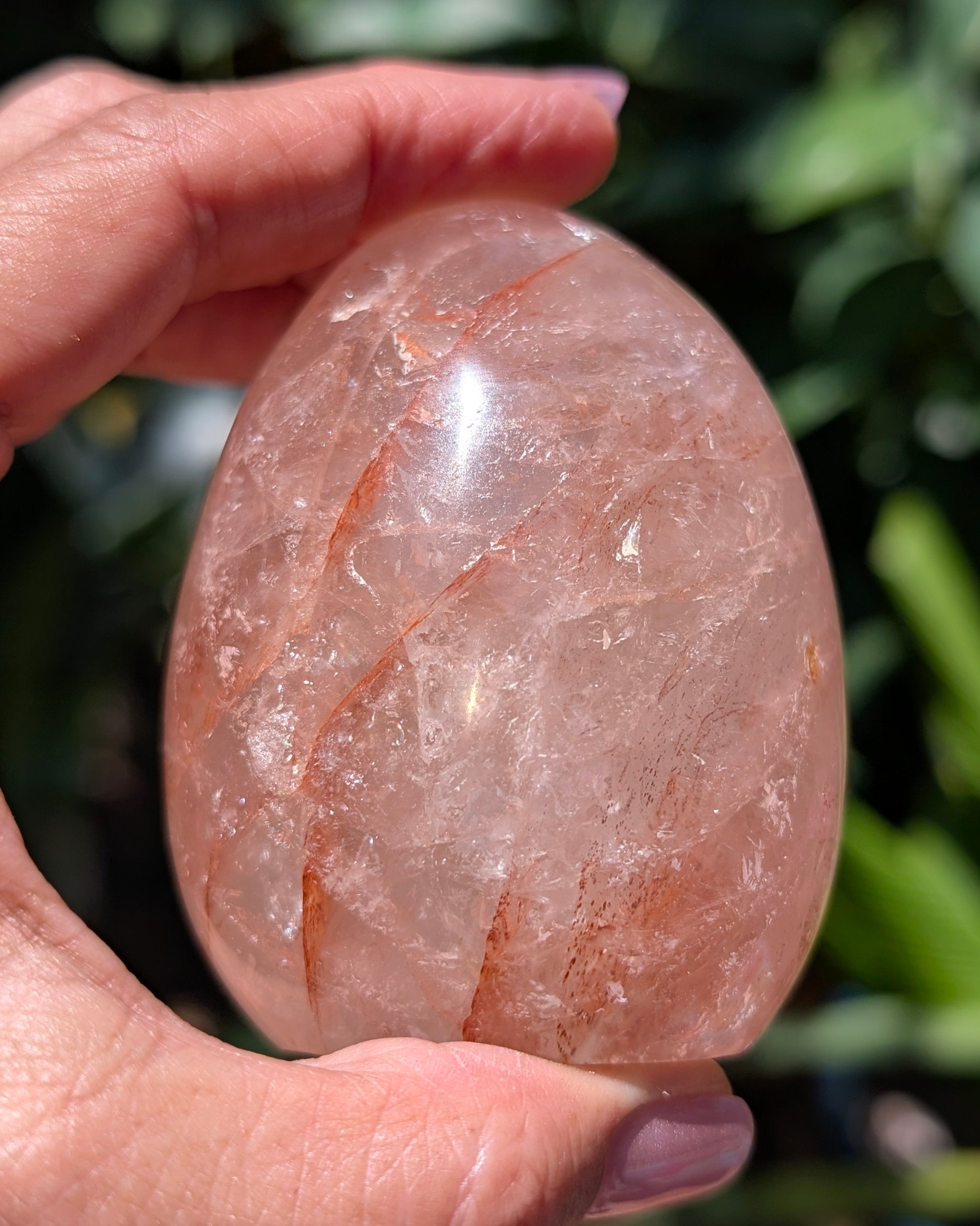 Fire Quartz Egg